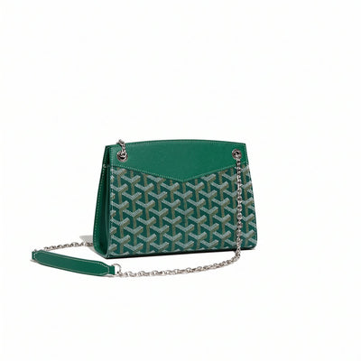 Structured Mini Bucket Bag - Green
