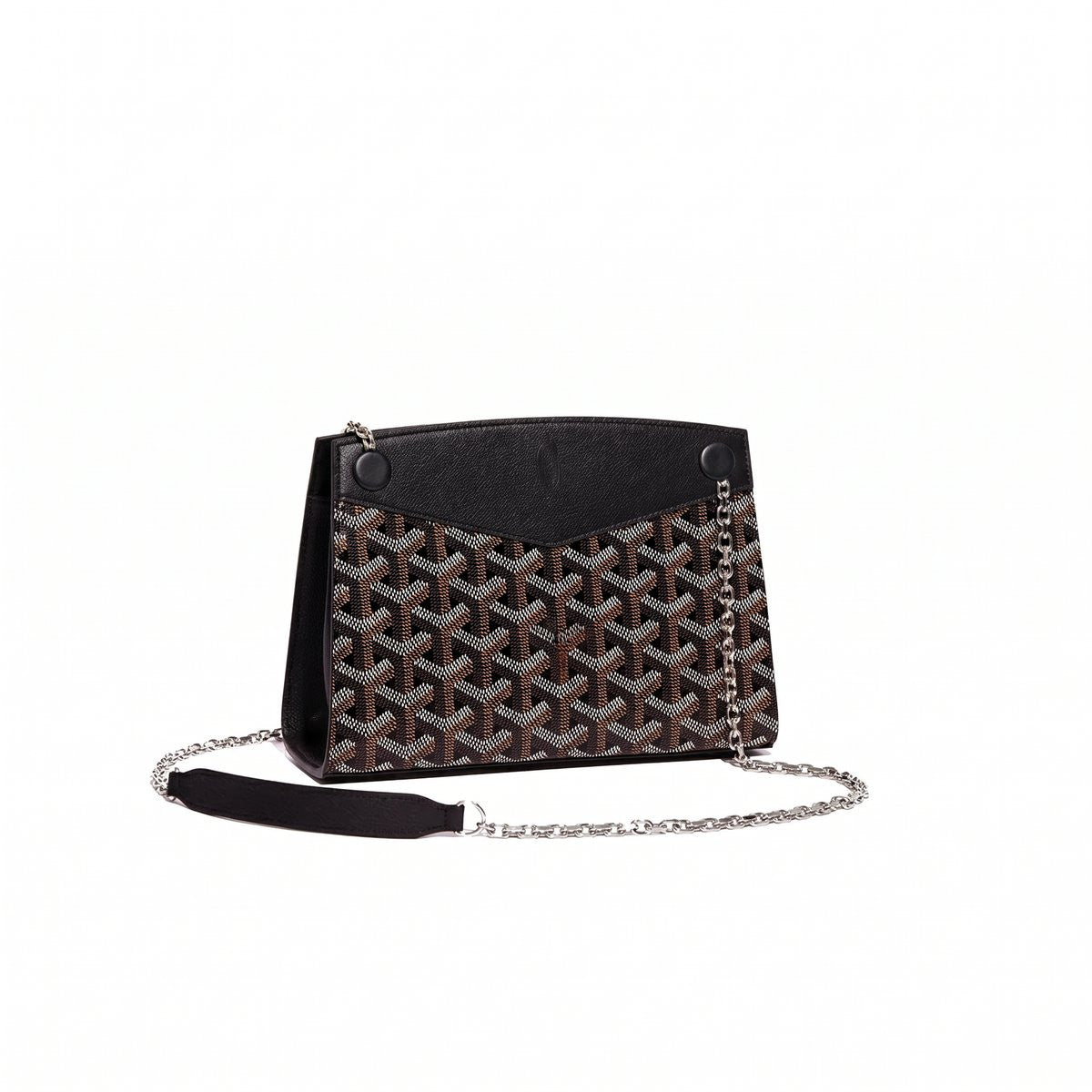 Structured Mini Bucket Bag - Black