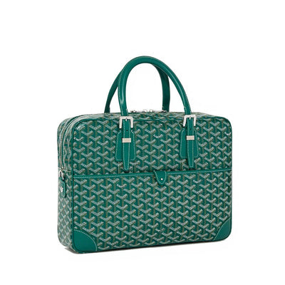 Structured Document Briefcase - Medium - Green