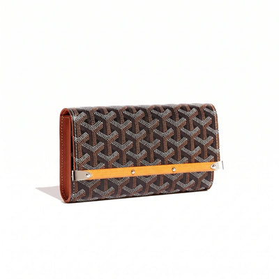 Mini Evening Clutch Case - Black & Tan