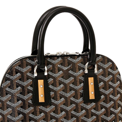 Mini Structured Top-Handle Bag - Black - 3