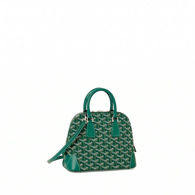 Mini Structured Top-Handle Bag - Green