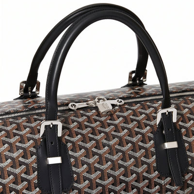 Canvas Travel Duffel - 50cm - Black - 3