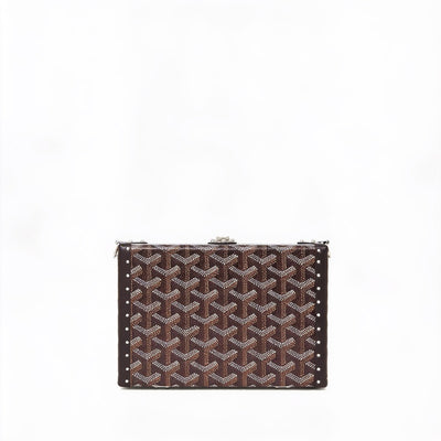 Trunk Crossbody Box Bag - Black - 2