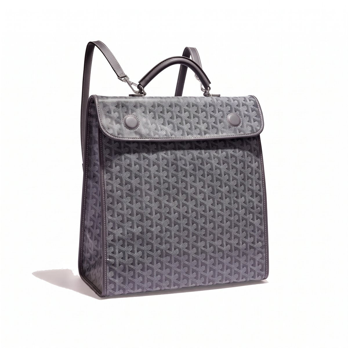 Travel Canvas Backpack - Grey