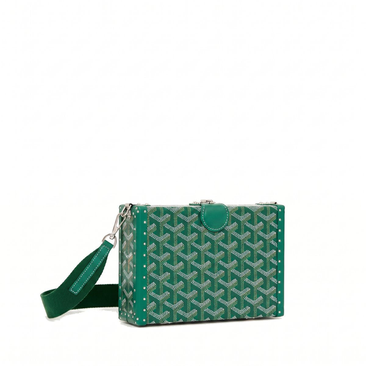 Trunk Crossbody Box Bag - Green
