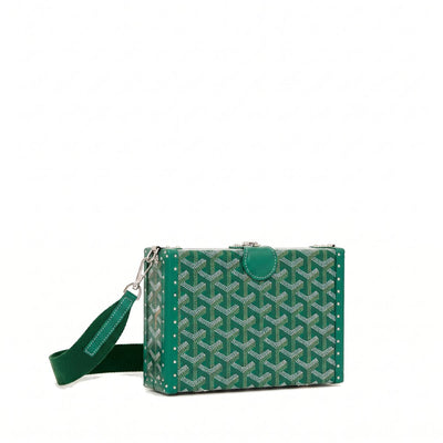 Trunk Crossbody Box Bag - Green