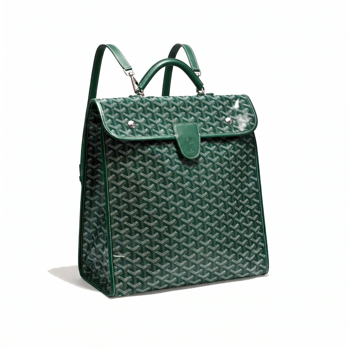 Travel Canvas Backpack - Green