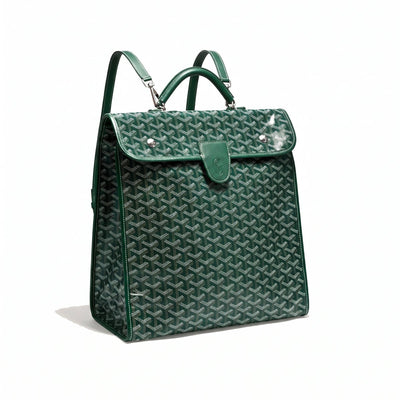 Travel Canvas Backpack - Green