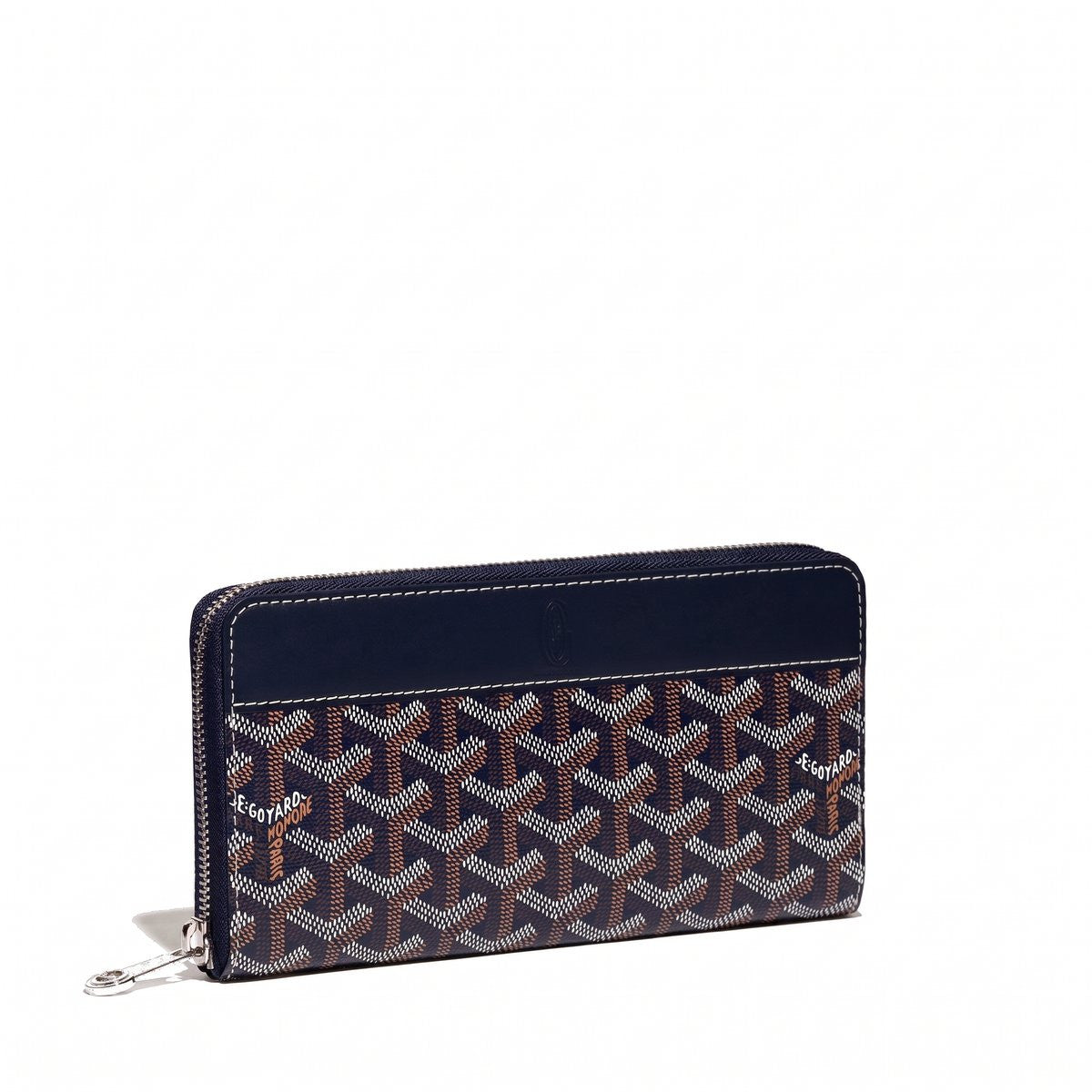 Continental Zip Wallet - Large - Navy Blue
