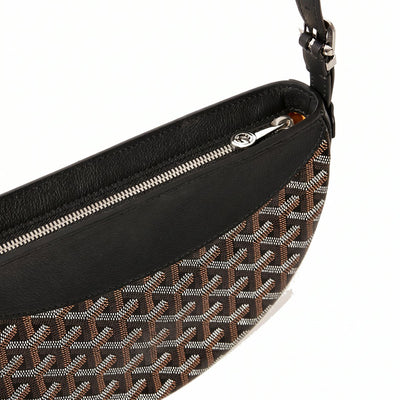 Crescent Shoulder Bag - Black