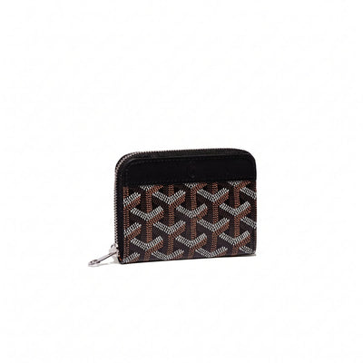 Compact Snap Coin Purse - Black