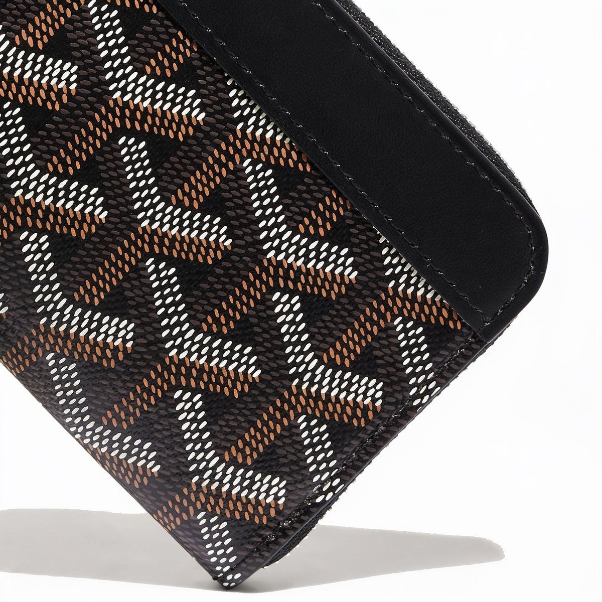 Compact Snap Coin Purse - Black - 3
