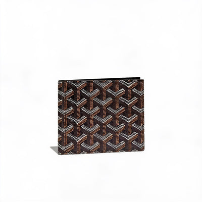 Leather Money Clip Card Holder - Black