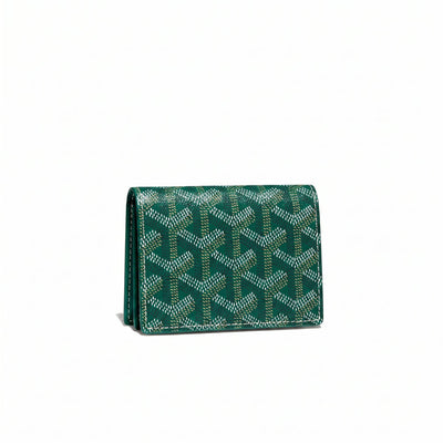 Zip-Around Card Wallet - Green