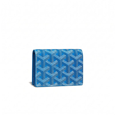 Zip-Around Card Wallet - Sky Blue