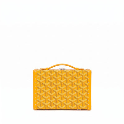 Trunk Crossbody Box Bag - Yellow