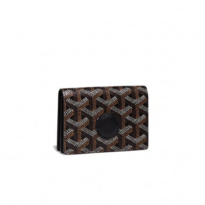 Zip-Around Card Wallet - Black