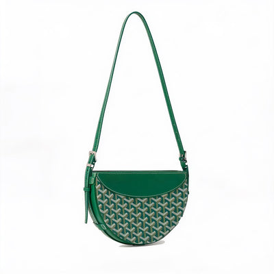 Crescent Shoulder Bag - Green