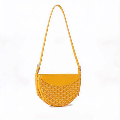 Crescent Shoulder Bag - Yellow
