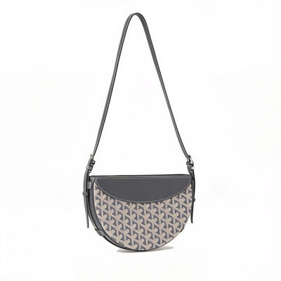 Crescent Shoulder Bag - Grey