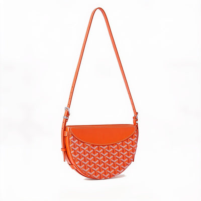 Crescent Shoulder Bag - Orange