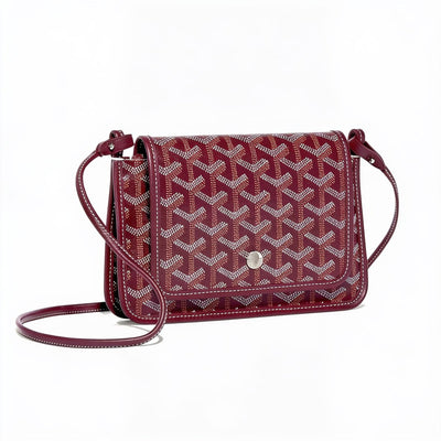 Crossbody Pouch Wallet - Burgundy