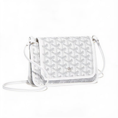 Crossbody Pouch Wallet - White